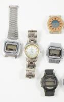 17 darabos mechanikus és kvarcóra tétel, vegyes állapotban
