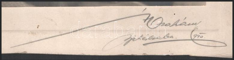 cca 1940 Beliczey Miklós (1901-1977) szolgabíró, Békés vármegye Törvényhatósági Bizottságának, valam...