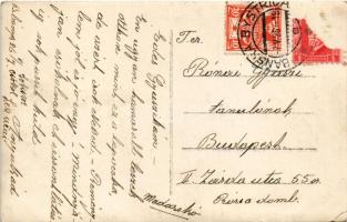 1926 Besztercebánya, Banská Bystrica; Hl. Námestie / Fő tér, Julius Papp, Ignác Kohn, Alexander Edel...