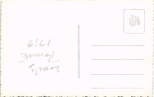 1939 Torockó, Rimetea; lány népviseletben / girl in Transylvanian folk costume. photo (EB)