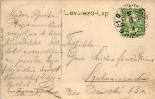 1913 Kőrösmező, Jaszinya, Jasina, Yasinia; Kozmescseki vízfogógát. Gimes János felvétele, Rosenblüth...