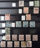 Magyar gyűjtemény a Krajcárosoktól az 1950-es évek közepéig, benne másodpéldányok is, 30 fekete lapos, A/4-es Leuchtturm berakóban