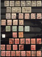 Magyar gyűjtemény a Krajcárosoktól az 1950-es évek közepéig, benne másodpéldányok is, 30 fekete lapo...