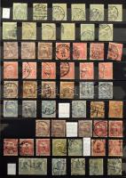 Magyar gyűjtemény a Krajcárosoktól az 1950-es évek közepéig, benne másodpéldányok is, 30 fekete lapo...