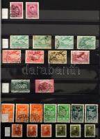 Magyar gyűjtemény a Krajcárosoktól az 1950-es évek közepéig, benne másodpéldányok is, 30 fekete lapo...