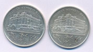 1993. 200Ft Ag "MNB" (2x) T:AU,XF kis patina
Adamo F13