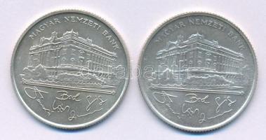 1993. 200Ft Ag "MNB" (2x) T:AU
Adamo F13