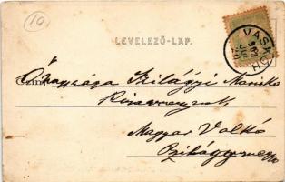 1903 Rézbánya, Baita; Bihar esés, vízesés télen / waterfall in winter (kis szakadás / small tear)