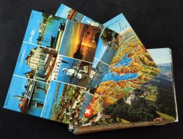 Kb. 150 db MODERN külföldi város képeslap, főleg megíratlan / Cca. 150 modern foreign town postcards, mainly unused
