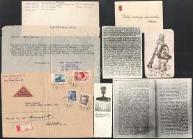 Tantó József (1888-1973), Békés vármegye népművelési titkárának vegyes fotói, közte egy negatív, ill...