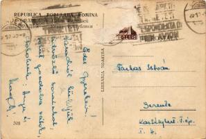 Nagyvárad, Oradea; Calea Republicii / Köztársaság útja / street view (Rb)