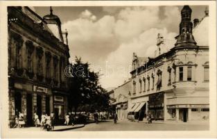 Losonc, Lucenec; utca, üzletek / street view, shops