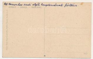 Kassa, Kosice; Szent Domonkos-rendi atyák templomának főoltára. Ribár Anna kiadása / church, main al...