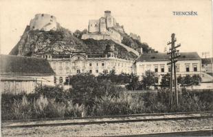 Trencsén castle and hotel