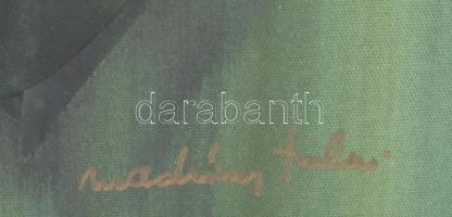 Macskássy Izolda (1945-2021): Virágok. Selyemkollázs, vegyes technika, jelezve jobbra lent. Üvegezet...