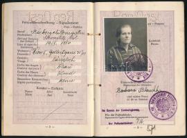 1928 Bécs, Republik Österreich - osztrák útlevél / passport
