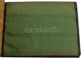 1920 k. "Notgeld" feliratú album szükségpénzek számára használt állapotban