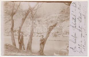 1908 Kisilva, Ilva Mica; hely, ahol építik a vasutat / place where the railway is being built. photo (EB)