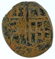 Bizánci Birodalom 976-1034. Follis bronz II. Baszileiosz, VIII. Kónsztantinosz és III. Rómanosz idejéből (10,82g) T:VF Byzantine Empire 976-1034. Follis bronze from the reign of Basil II, Constantine VIII and Romanos III (10.82g) C:VF