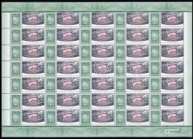 2016 Belföld - Arató-Parlament bélyegsorozat teljes ív, ritka!