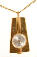 Zaria nyakláncóra, mechanikus, 17 köves, működik, 4x2 cm