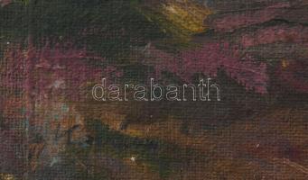 ifj. Kovács János (1890-1957): Erdőszéle. Olaj, vsázon, kartonra kasírozva, jelzett. Körbevágva. 32,...