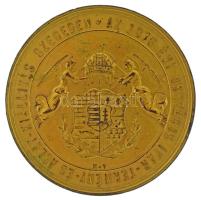 1876. "Az 1876 évi Országos Ipar-termény- és Állat-kiállítás Szegeden / Érdem Érem" kétold...