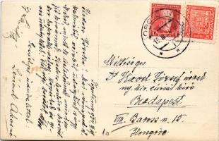 1934 Nagysándori, Nagy-Sztrice, Velké Ostratice (Sándori); Lénárt-kastély, kúria, a tulajdonos level...