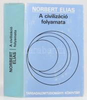 Norbert Elias: A civilizáció folyamata. Szociogenetikus és pszichogenetikus vizsgálódások. Ford.: Berényi Gábor. Bp., 1987, Gondolat, 861+(3) p. Kiadói egészvászon-kötés, kopottas kiadói papír védőborítóban.