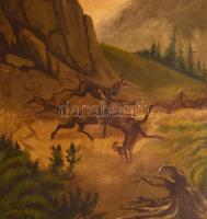 Demszky Ferdinánd (működött a XIX. sz. közepén, 1854-ben Kassán jogi diplomát szerzett): Vadászok Sa...