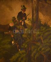 Demszky Ferdinánd (működött a XIX. sz. közepén, 1854-ben Kassán jogi diplomát szerzett): Vadászok Sa...