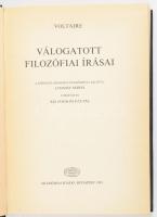 Voltaire válogatott filozófiai írásai. A szöveget gondozta és előszóval ellátta: Ludassy Mária. Ford...