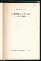 Arisztotelész: Eudémoszi etika. / Nagy etika. Ford. és a jegyzeteket írta: Steiger Kornél. Bp., 1975...