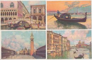 VELENCE - 12 db RÉGI város képeslap / VENICE - 12 pre-1945 town postcards