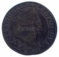 1674. 15kr Ag "I. Lipót" (5,11g) T:VF, hajlott lemez Hungary 1674. 15 Kreuzers Ag "Leopold I" (5,11g) C:VF, wavy coin Huszár: 1441., Unger II.: 1068.a