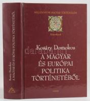 Kosáry Domokos: A magyar és európai politika történetéből. Tanulmányok. Millenniumi Magyar Történelem. Historikusok. Bp., 2001, Osiris. Kiadói kartonált papírkötés, karcos borítóval.