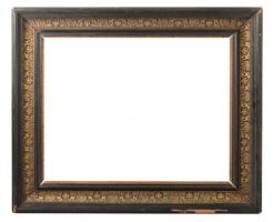 Antik képkeret, sérült, 46x55 cm