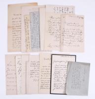 Vegyes kézzel írt levél tétel