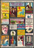 1930 Használatlan díjjegyes D-levél (Dömjén levél) A magyar filatéliai egyik ritkasága! (a képes oldalon ragasztó nyom bal oldalon) (80.000)