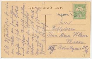 1910 Léva, Levice; Kálmán utca a híddal. Schulcz Ignác kiadása / street view, bridge (EK)