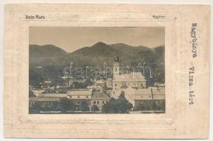 1940 Nagybánya, Baia Mare; Vedere / látkép "Nagybánya visszatért". Aladar Frankovits kiadása / general view (r)