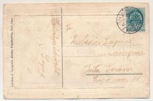 1940 Nagybánya, Baia Mare; Vedere / látkép "Nagybánya visszatért". Aladar Frankovits kiadá...