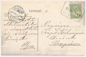 1908 Szolgagyőr, Poszátka, Posádka (Hontudvarnok, Hont-Udvarnok, Dvorníky); Hunkár kastély / castle ...