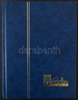 LINDNER 30 fekete lapos A/4 berakó kék borítóval, szép állapotban