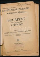 Barcza Imre és Dr. Thirring Gusztáv (szerk.): Budapest Duna-jobbparti könryéke. Részletes Magyar Uti...