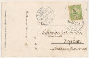 1915 Magyarbodza, Vama Buzaului (Bodzaforduló, Intorsura Buzaului); Fő utca, Indig üzlete / main str...