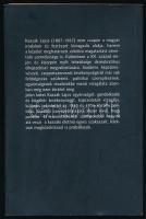 Standeisky Éva: Kassák, az ember és közszereplő. DEDIKÁLT! Bp., 2007, Gondolat. Kiadói papírkötés, j...