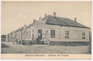 Alsóvenice, Venetia de Jos; utcakép, üzlet / street view, shop (EK)
