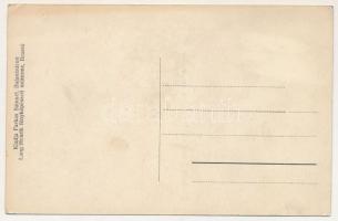 Balavásár, Balauseri; község-részlet, látkép, Farkas Sámuel kereskedése és saját kiadása, Lang Henri...