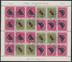 Svájc 1953 Pro Juventute bélyegfüzetív Mi 590-591 (Mi EUR 1.500.-)